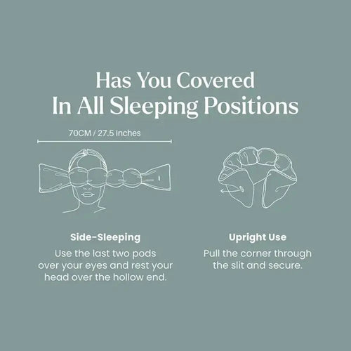 SootheWell Deep Rest Weighted Sleep Mask